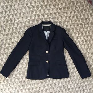J.Crew Schoolboy wool blazer navy blue size 2